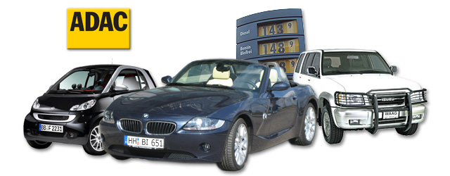 Energieeffizienz-/Verbrauchsklassen von Autos