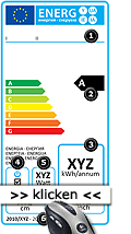 Label Energie-Effizienzklasse Fernsehger&auml;t nach neuem EU-Label