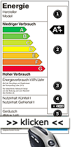 Label Energie-Effizienzklasse K&uuml;hlschrank