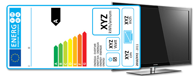 Seit dem 28.09.2010 hat die EU ein Energiesparlabel f&uuml;r die Auszeichnung von Fernsehger&auml;ten eingef&uuml;hrt. (Erg&auml;nzung der Richtlinie 2010/30/EU des Europ&auml;ischen Parlaments und des Rates im Hinblick auf die Kennzeichnung von...